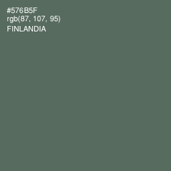 #576B5F - Finlandia Color Image