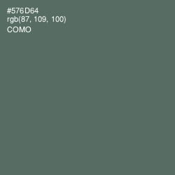 #576D64 - Como Color Image