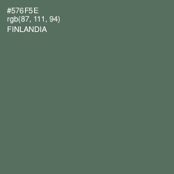 #576F5E - Finlandia Color Image
