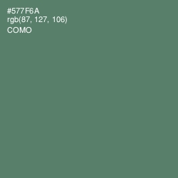 #577F6A - Como Color Image