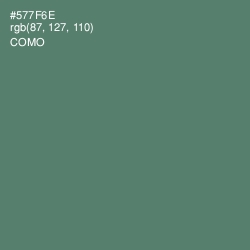 #577F6E - Como Color Image
