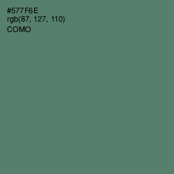 #577F6E - Como Color Image