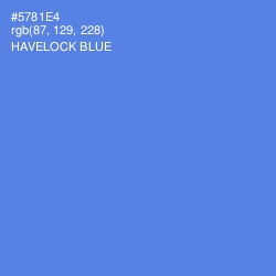 #5781E4 - Havelock Blue Color Image