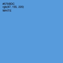 #579BDC - Havelock Blue Color Image