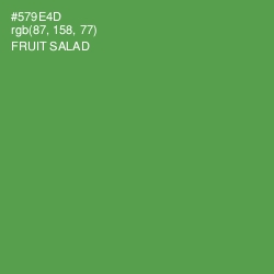 #579E4D - Fruit Salad Color Image