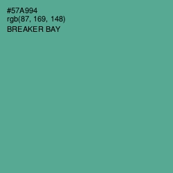 #57A994 - Breaker Bay Color Image