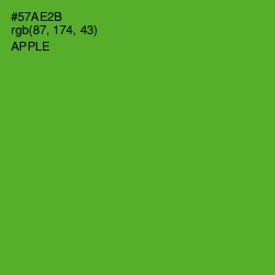 #57AE2B - Apple Color Image