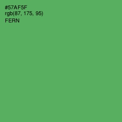 #57AF5F - Fern Color Image