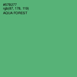 #57B277 - Aqua Forest Color Image