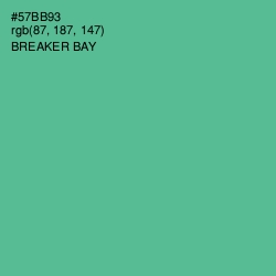 #57BB93 - Breaker Bay Color Image
