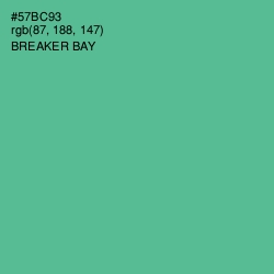 #57BC93 - Breaker Bay Color Image