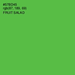 #57BD45 - Fruit Salad Color Image