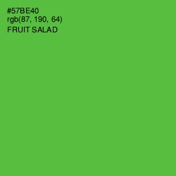 #57BE40 - Fruit Salad Color Image