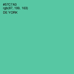 #57C7A3 - De York Color Image