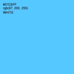 #57C8FF - Turquoise Blue Color Image