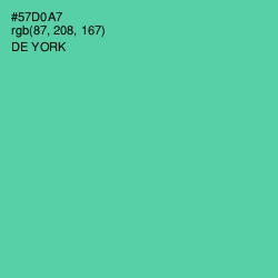 #57D0A7 - De York Color Image