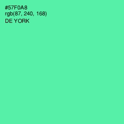 #57F0A8 - De York Color Image