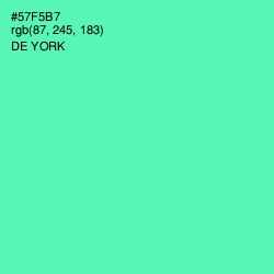 #57F5B7 - De York Color Image