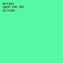 #57F8A5 - De York Color Image