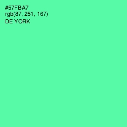 #57FBA7 - De York Color Image