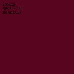 #580520 - Bordeaux Color Image