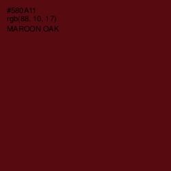 #580A11 - Maroon Oak Color Image