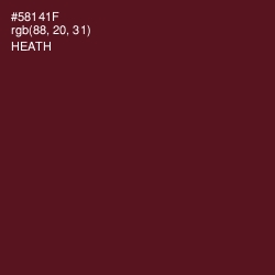 #58141F - Heath Color Image