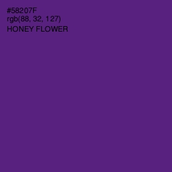 #58207F - Honey Flower Color Image