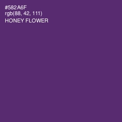 #582A6F - Honey Flower Color Image