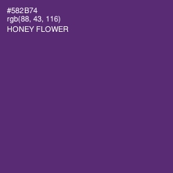 #582B74 - Honey Flower Color Image