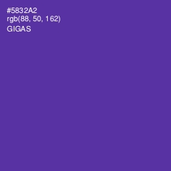 #5832A2 - Gigas Color Image