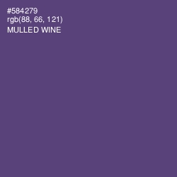 #584279 - Mulled Wine Color Image