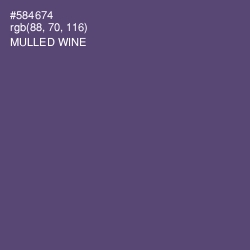 #584674 - Mulled Wine Color Image