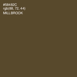 #58482C - Millbrook Color Image