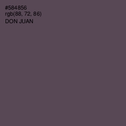 #584856 - Don Juan Color Image