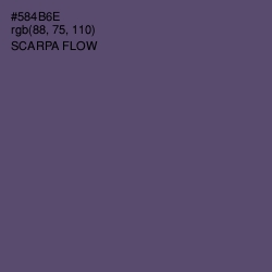 #584B6E - Scarpa Flow Color Image