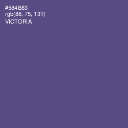 #584B83 - Victoria Color Image