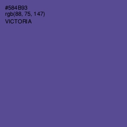 #584B93 - Victoria Color Image