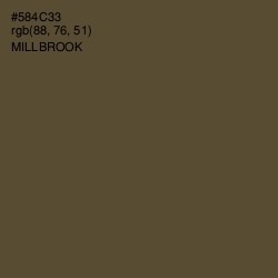 #584C33 - Millbrook Color Image