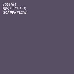 #584F65 - Scarpa Flow Color Image