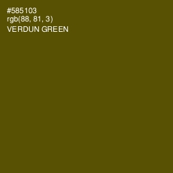 #585103 - Verdun Green Color Image