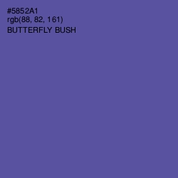 #5852A1 - Butterfly Bush Color Image