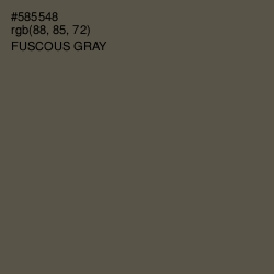 #585548 - Fuscous Gray Color Image