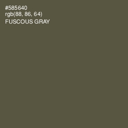 #585640 - Fuscous Gray Color Image