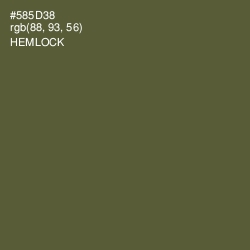 #585D38 - Hemlock Color Image