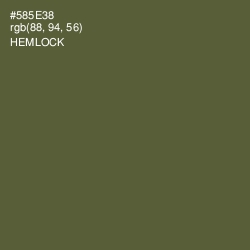 #585E38 - Hemlock Color Image