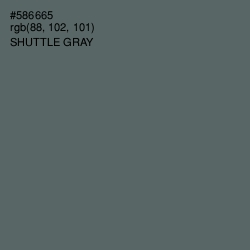 #586665 - Shuttle Gray Color Image