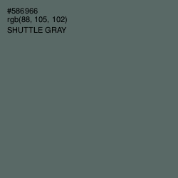 #586966 - Shuttle Gray Color Image