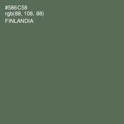 #586C58 - Finlandia Color Image