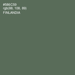 #586C59 - Finlandia Color Image